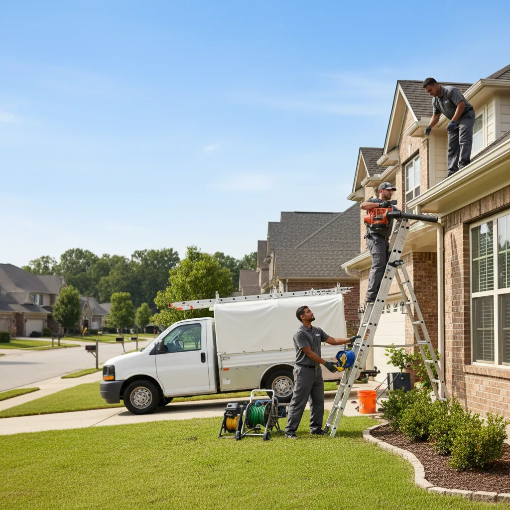 Home Gutter Service in Cleveland, TX near me